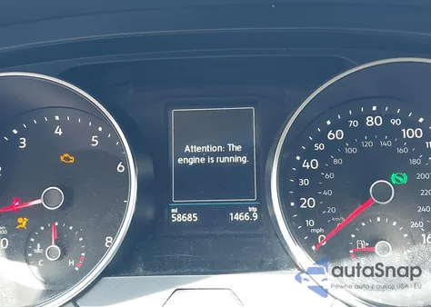 2018 Volkswagen Tiguan 2.0T Se/2.0T Sel из США, поврежденный, VIN 3VV2B7AXXJM020392